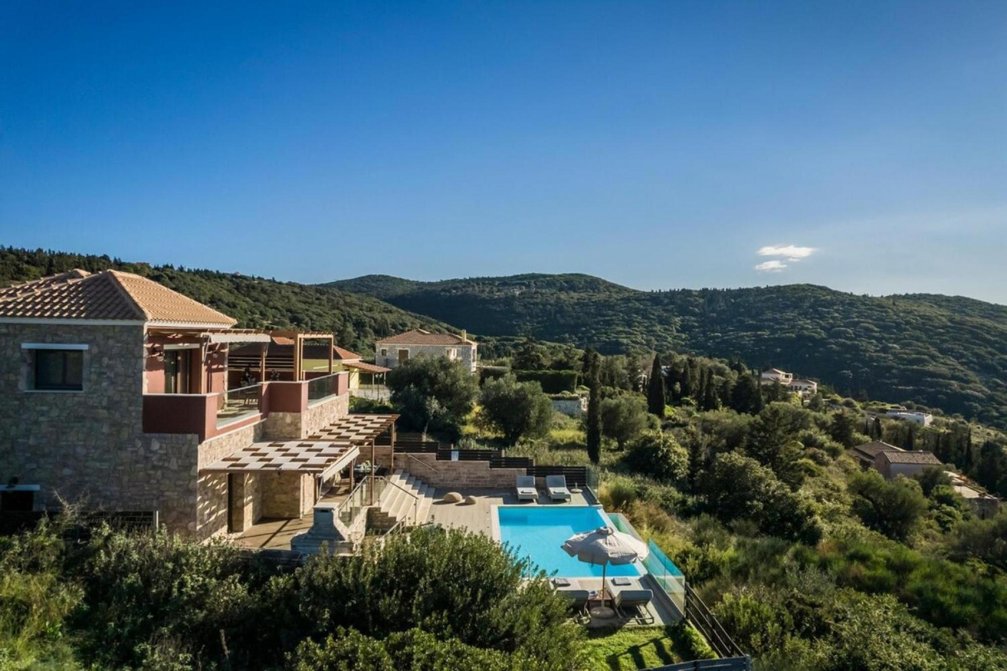 Entheos Private Villa Fiskardo Kefalonia Greece מראה חיצוני תמונה